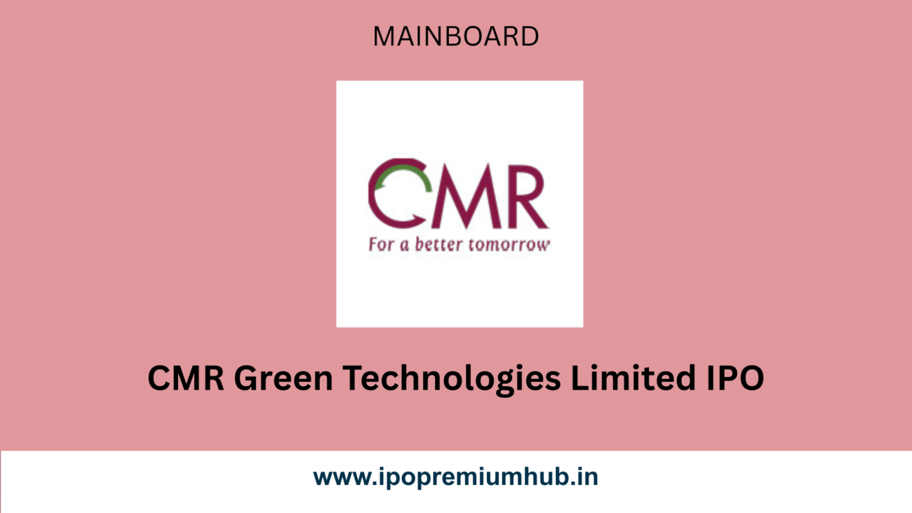 cmr green technologies ipo